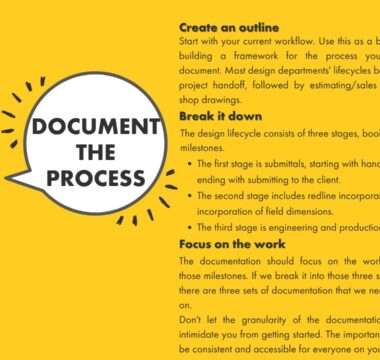 Document the Process