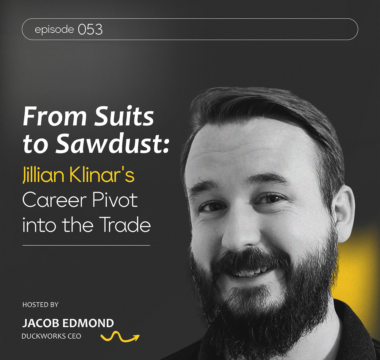 From Suits to Sawdust: Jillian Klinar’s Career Pivot into the Trade