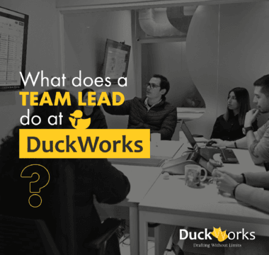 What Does a Duckworks Team Leader Do?